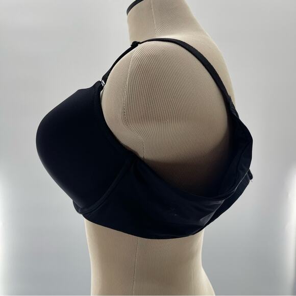 Torrid Curve Back smoothing Lace Detail Black Everyday T-Shirt Bra Size 44B - Picture 5 of 12